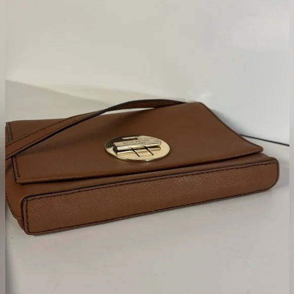 KATE SPADE NEWBURY LANE CROSSBODY SAFFIANO LEATHER BROWN COLOR - Picture 5 of 11